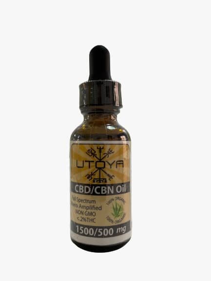 Full Spectrum CBD CBN Oil 1500 500 mg in 30ml Utoya CBD/CBN Oil Full Spectrum1500/500 mg in 30ml